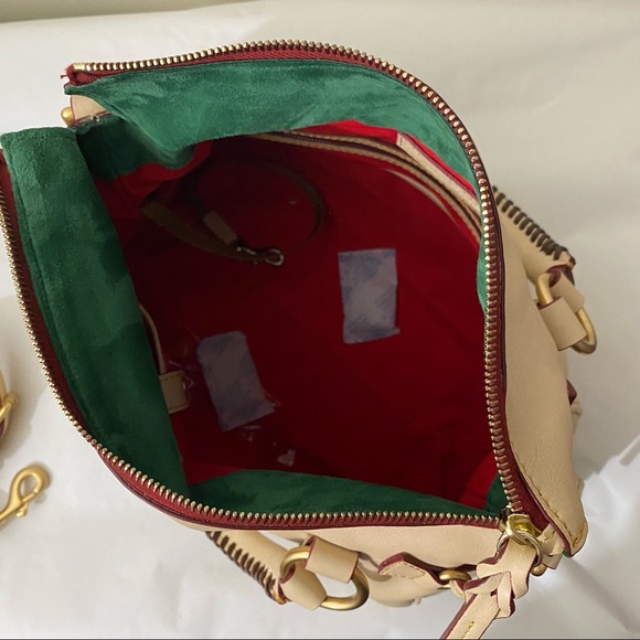 Dooney & Bourke Florentine Satchel Bone Small - Picture 7 of 11